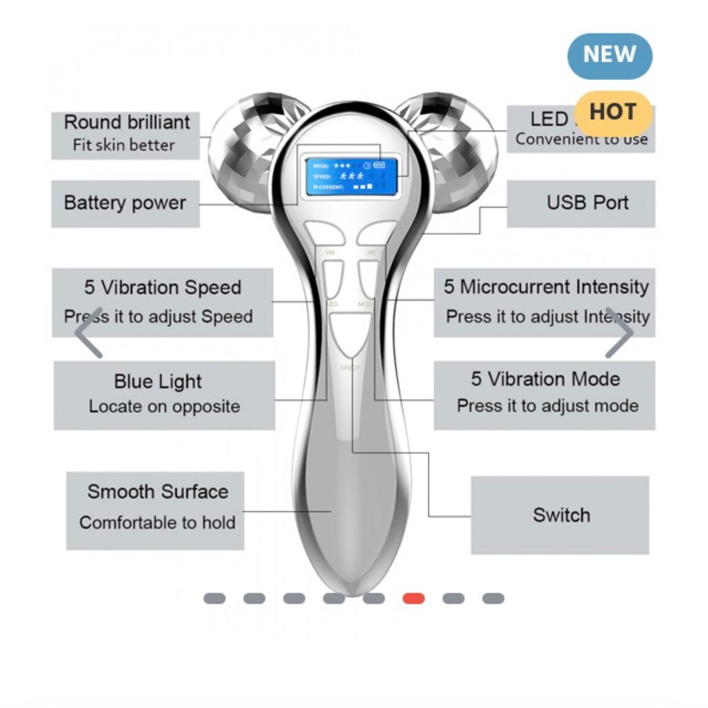 4-d micro current massager - Picture 5 of 13